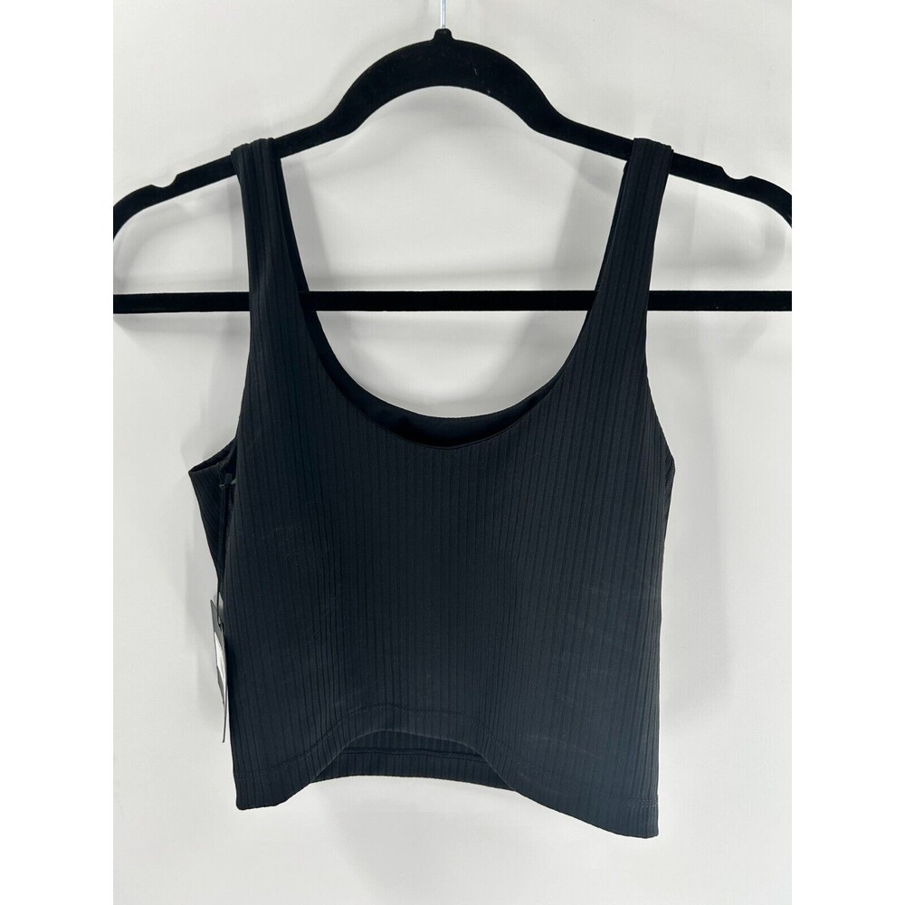 Women's Define Your Inspiration Performance Shelf Ribbed Tank Size S - Picture 4 of 5
